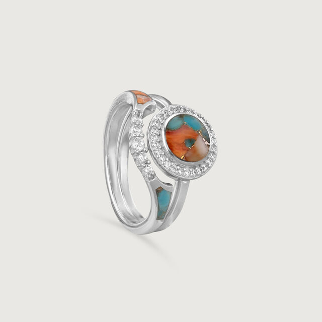 Boho Dreams Stackable Silver Ring,,hi-res image number null