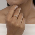 Twinkling Peak Gold & Diamond Ring,,hi-res view 2