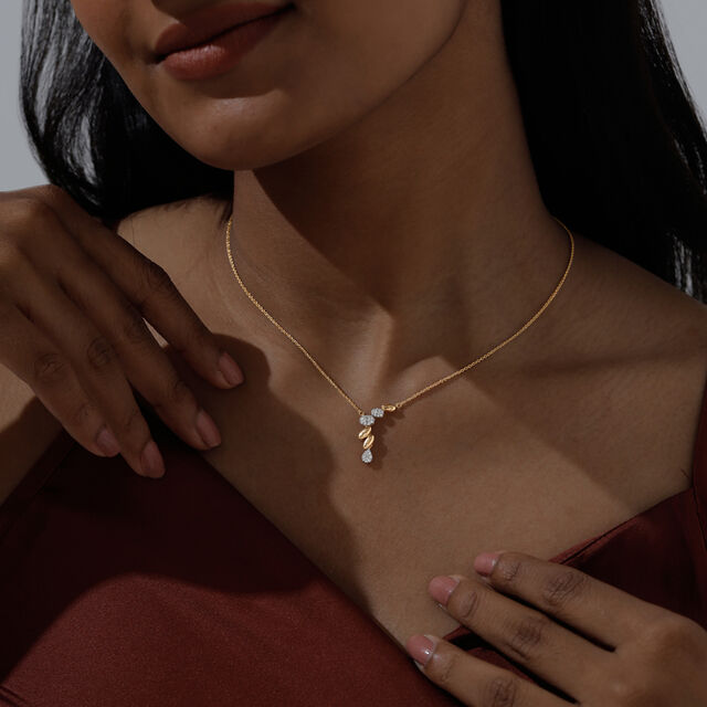 Cascading Rhythm Diamond Necklace,,hi-res image number null