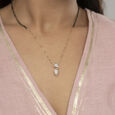 Harmonious Flow Gold and Diamond Mangalsutra,,hi-res view 2