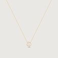 Linear Glow Diamond Necklace,,hi-res view 3