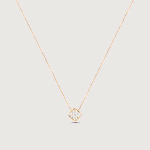 Linear Glow Diamond Necklace