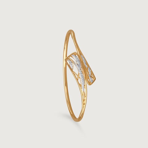 Glide Statement Diamond Bangle