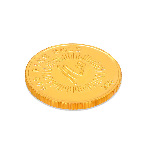 25 GM 24 Karat Lotus Gold Coin,,hi-res image number null