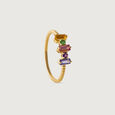 Radiant Pink Tourmaline & Gold Finger Ring,,hi-res view 3