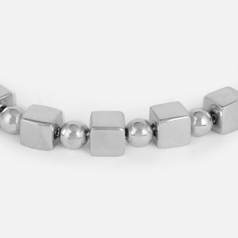 Chic Cubes Silver Bracelet