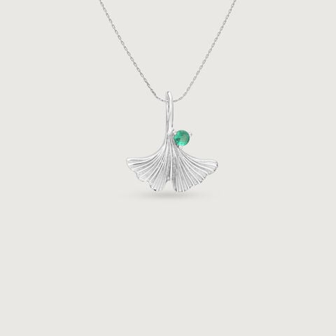 Delicate Bloom Silver Pendant