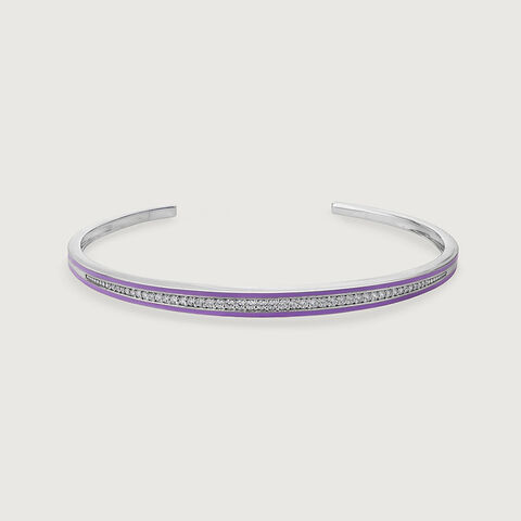 Radiant Halo Silver Bangle