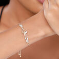 14KT Yellow Gold Fancy Diamond Burst Bracelet,,hi-res view 3
