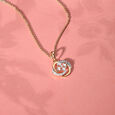 14KT Yellow Gold Radiant Connection Pendant,,hi-res view 1