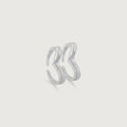 Bold Angle Silver Toe Rings,,hi-res view 4