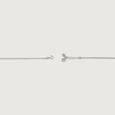 Bead Bomb Single Silver Anklet,,hi-res view 5