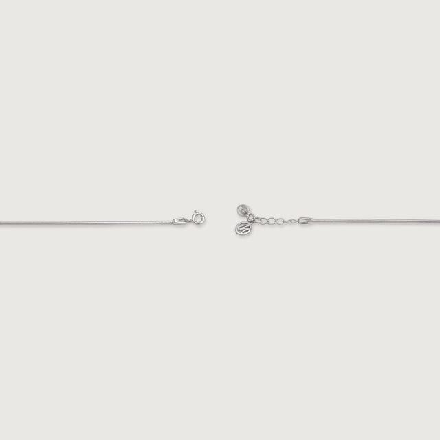 Bead Bomb Single Silver Anklet,,hi-res image number null