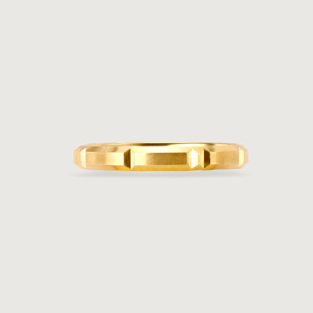 Solidarity Band 18KT Gold Couple Ring-Single Piece,,hi-res image number null
