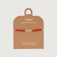 Serene Radiant Lotus Gold Bracelet,,hi-res view 5
