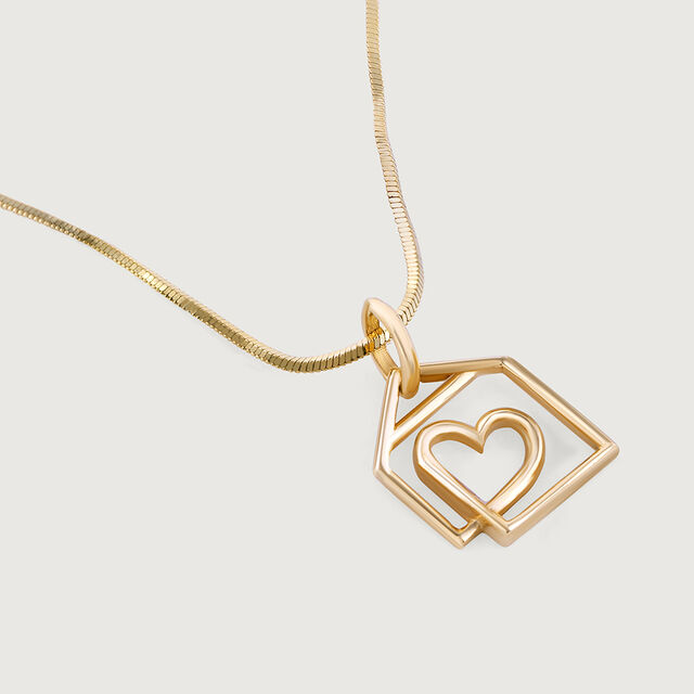 Heart of Home Gold Pendant,,hi-res image number null