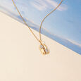 Sculptural Geometric Diamond Pendant,,hi-res view 1