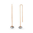 14KT Rose Gold Drop Earrings,,hi-res view 2