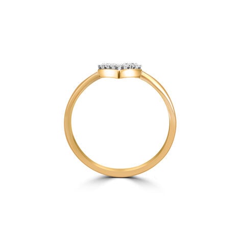 14KT Sun-Kissed Summit Diamond Ring