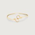 Chic Duo Pearl Bangle,,hi-res view 3