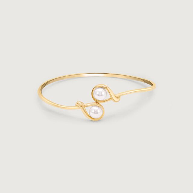 Chic Duo Pearl Bangle,,hi-res image number null