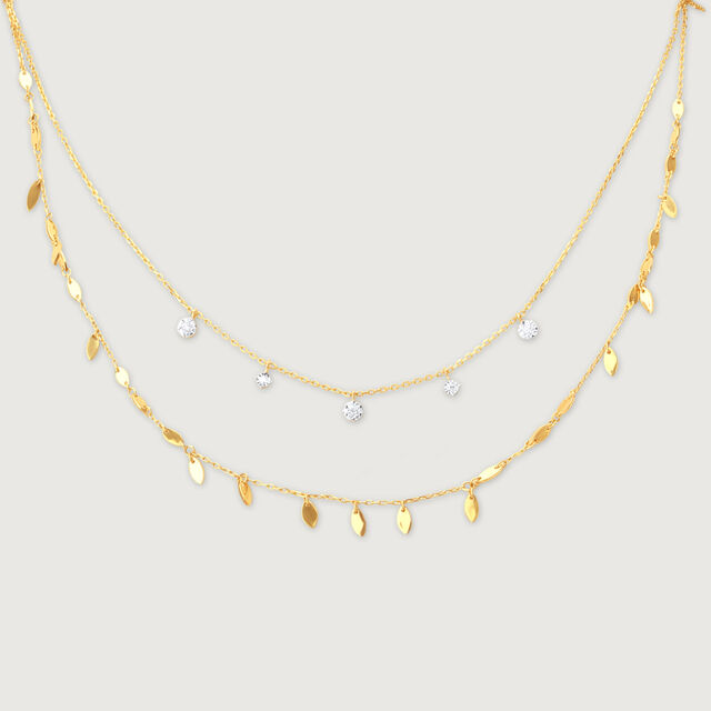 Playful Layers Diamond Necklace,,hi-res image number null