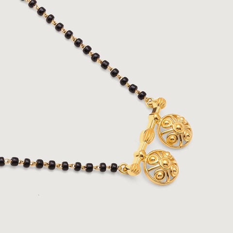 Eternal Circle 22 Kt Gold Vati Mangalsutra