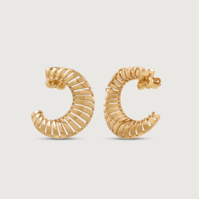 Bold Radiance Gold Stud Earrings,,hi-res image number null