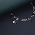 Radiant Sun Silver Charm,,hi-res view 1