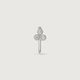 Chic Trio Silver Nose Pin,,hi-res view 4