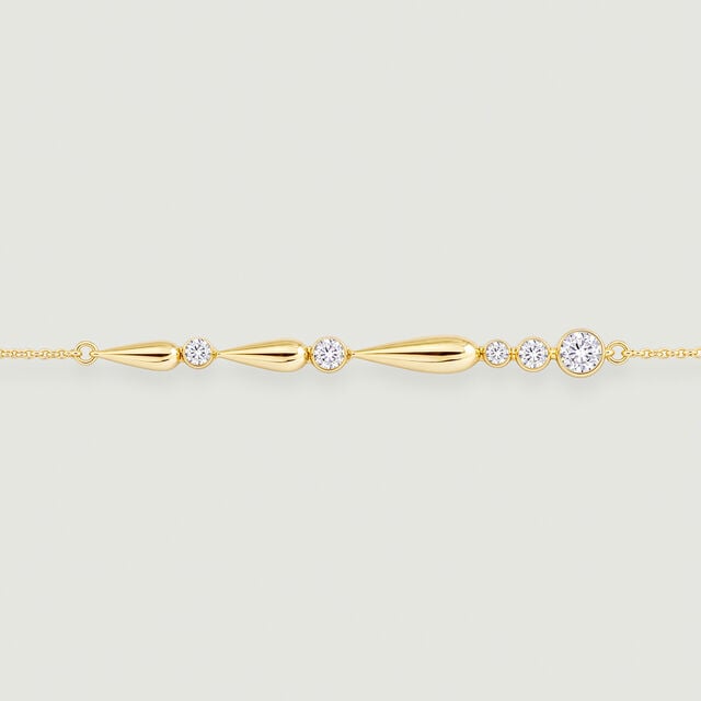 Graceful Flame Diamond Bracelet,,hi-res image number null