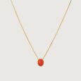 Delicate Radiant Carnelian Necklace,,hi-res view 1