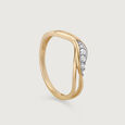 Eternal Flow 14 Kt Gold & Diamond Ring,,hi-res view 4