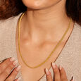 Luxe Twist Gold Chain,,hi-res view 2