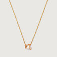 Graceful Allure 14 Kt Gold & Pearl Necklace,,hi-res view 3