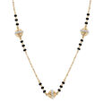 14kt Yellow Gold and Diamond Mangalsutra,,hi-res view 2