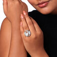 Mother of Pearl Charming Silver Ring,,hi-res view 2