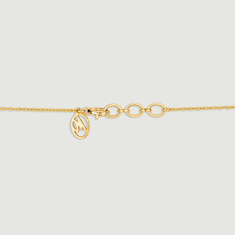 Meaningful Interlocked Amethyst Lariat Necklace