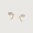 Springtime Sparkle Diamond Hoop Earrings,,hi-res view 3