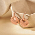 Refined Gold Hoop Earrings,,hi-res view 1