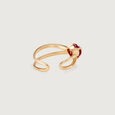 Love Blush Gold Ear Cuffs,,hi-res view 4