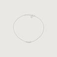 Minimal Gleam Silver Anklet,,hi-res view 3