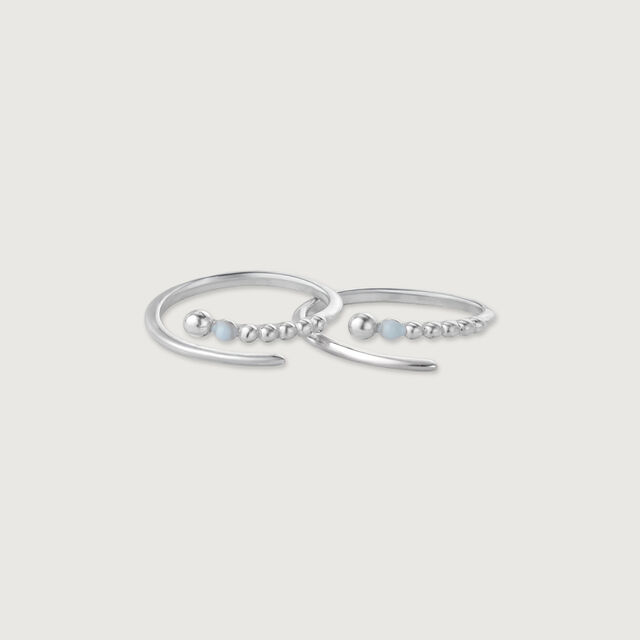 Dreamy Mist Silver Toe Rings,,hi-res image number null