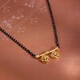 Spiral Splendour 22 Kt Gold Vati Mangalsutra,,hi-res view 1