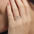 Paisley Twist Diamond Ring,,hi-res view 2