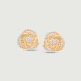 Snappy Bloom Diamond Stud Earrings,,hi-res view 3