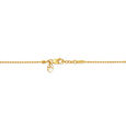 18KT Yellow Gold Hexagonal Gold Beaded Chain,,hi-res view 2