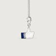 Thumbs-Up Sterling Silver Charm,,hi-res view 2