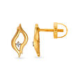 Contemporary Diamond Stud Earrings,,hi-res view 2