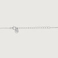 Radiant Halo Silver Necklace,,hi-res view 5